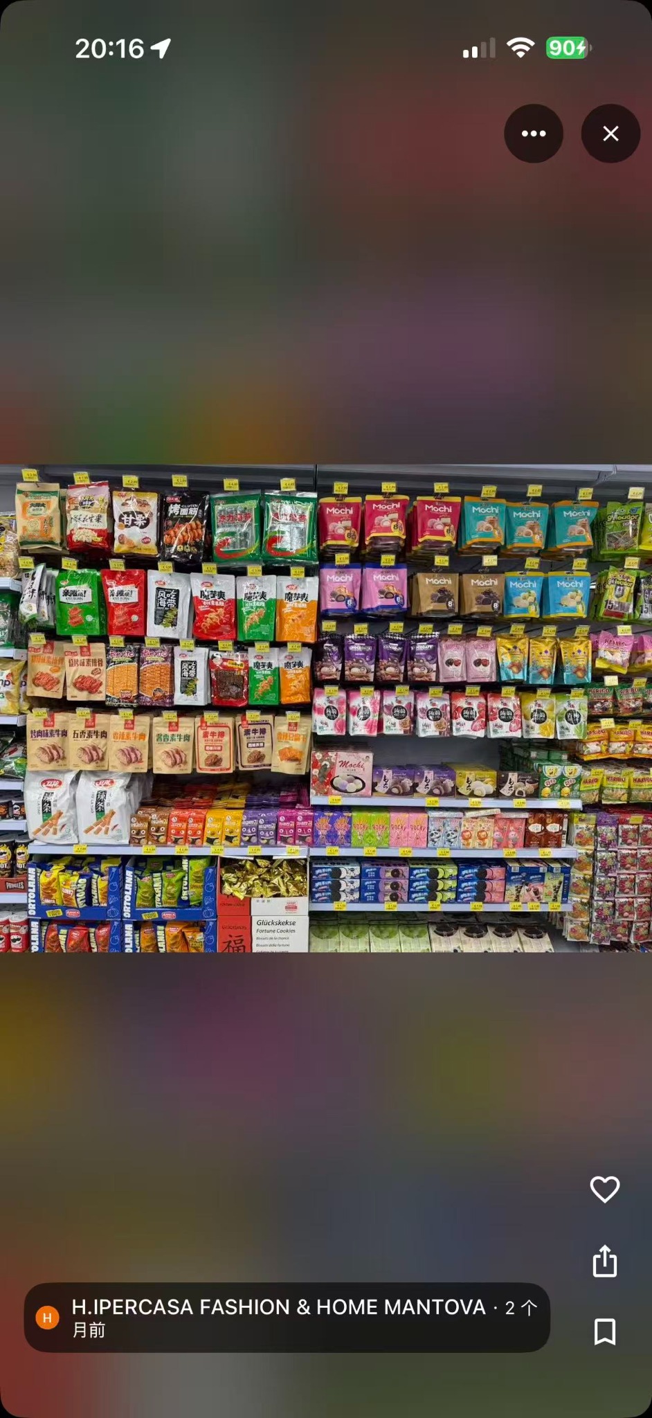 Snack asiatici e mochi